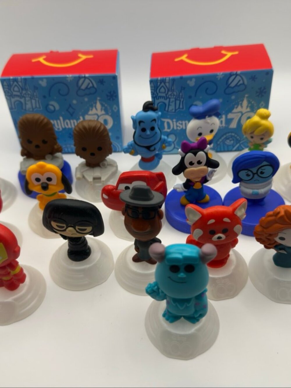 Lot 21 Disneyland 70th Anniversary McDonalds Happy Meal Toys 2025